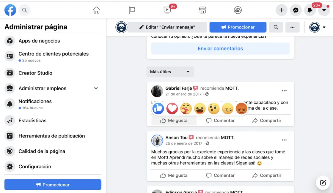 Comprar Opiniones o Comentarios en tu pagina de Facebook en FollowersYA