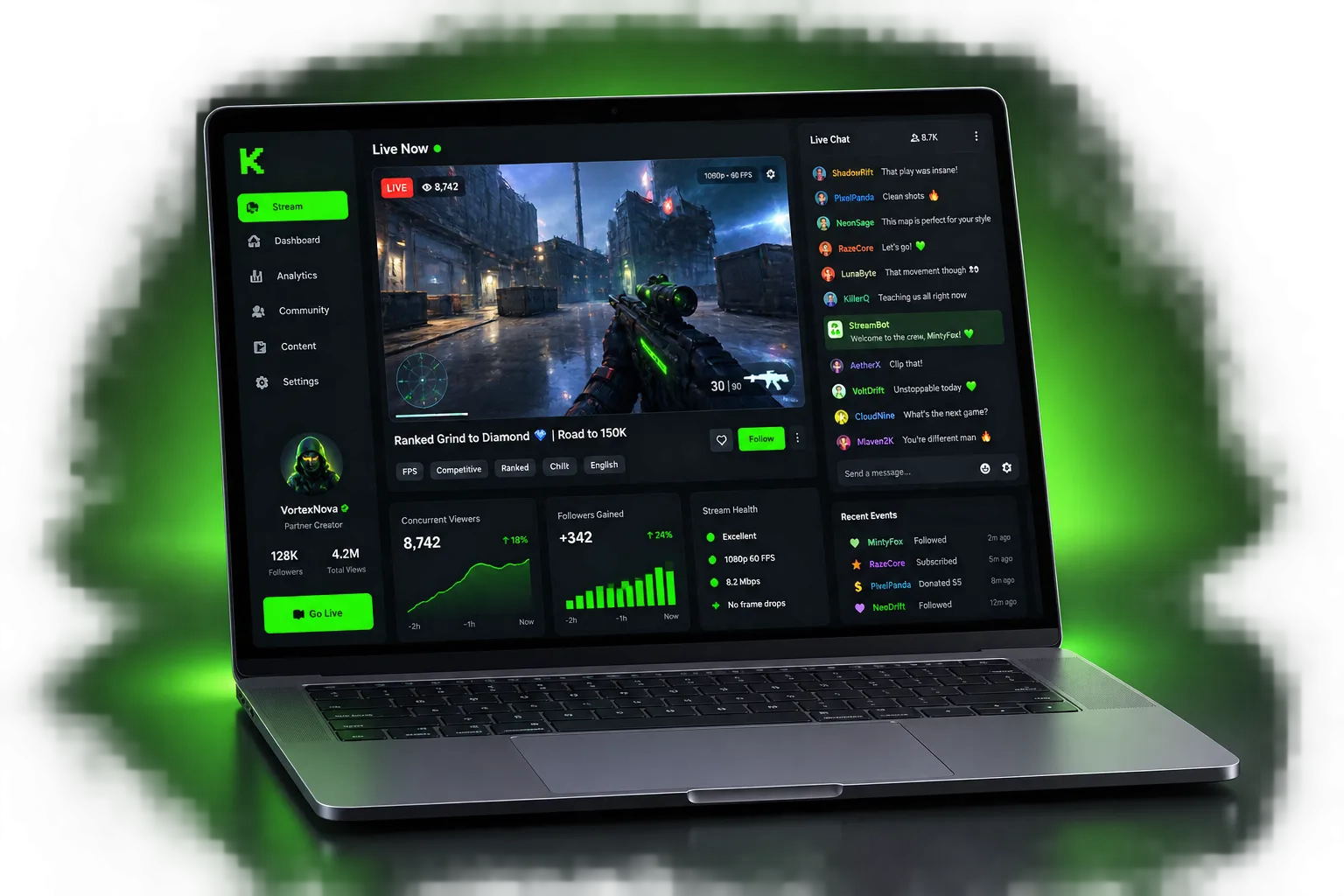 Galería de servicios de Kick